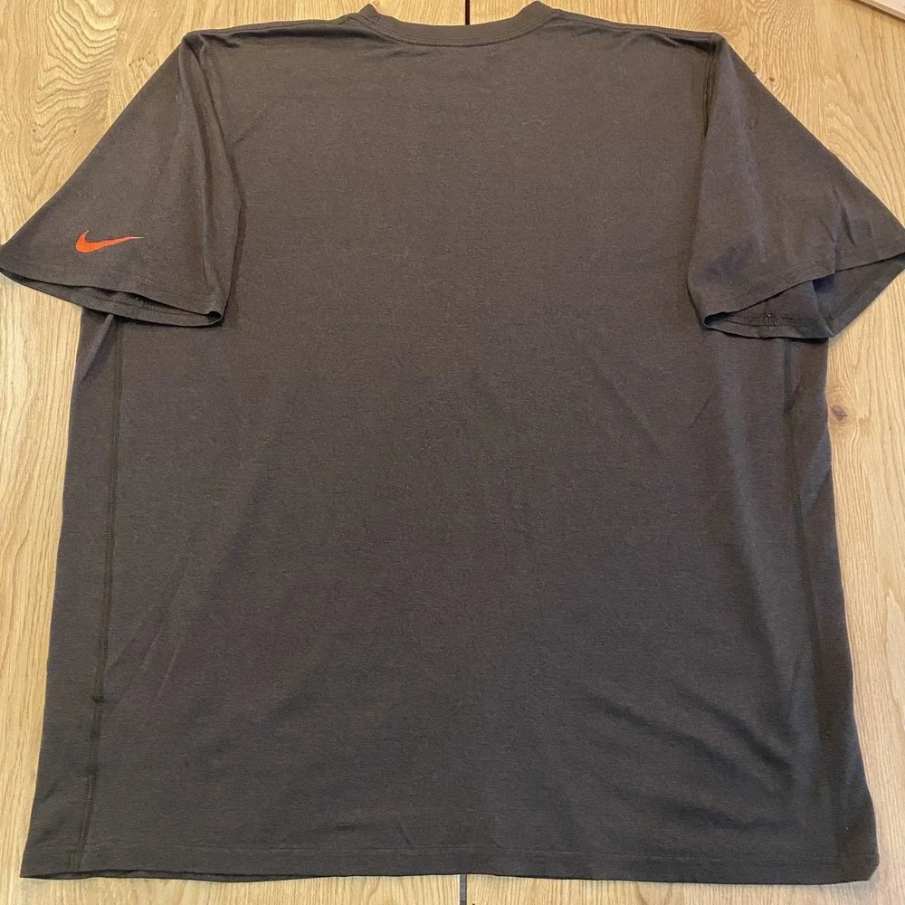 Cleveland Browns Shirt Mens XXL‎ Brown NFL Football Dri Fit Nike T-shirt